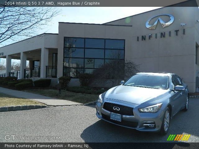 2014 Infiniti Q 50 3.7 AWD in Hagane Blue