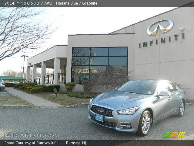 2014 Infiniti Q 50 3.7 AWD in Hagane Blue