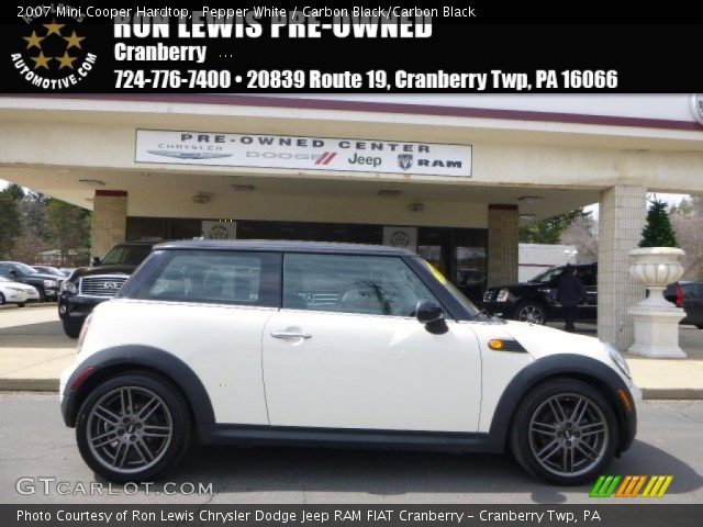 2007 Mini Cooper Hardtop in Pepper White