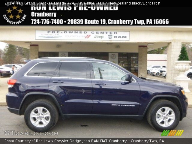 2014 Jeep Grand Cherokee Laredo 4x4 in True Blue Pearl