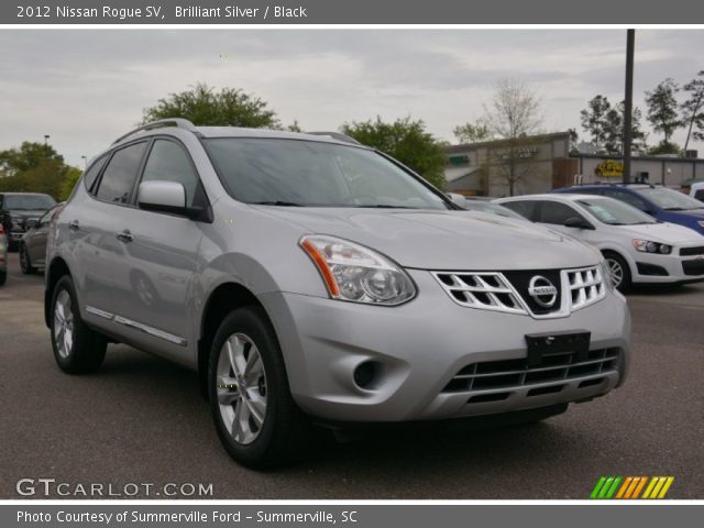2012 Nissan Rogue SV in Brilliant Silver