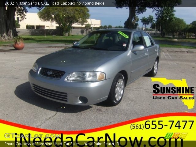 2002 Nissan Sentra GXE in Iced Cappuccino