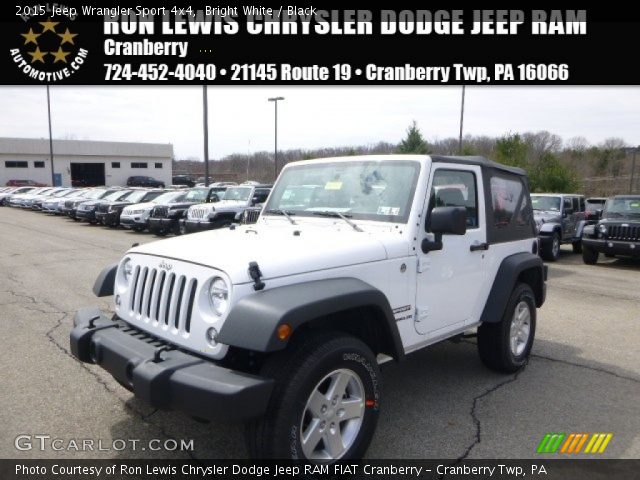 2015 Jeep Wrangler Sport 4x4 in Bright White