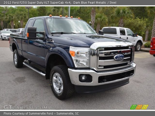 2012 Ford F250 Super Duty XLT SuperCab 4x4 in Dark Blue Pearl Metallic