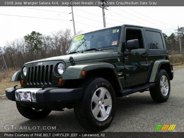 2008 Jeep Wrangler Sahara 4x4 in Jeep Green Metallic