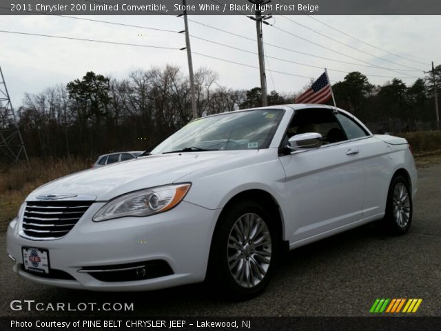 2011 Chrysler 200 Limited Convertible in Stone White
