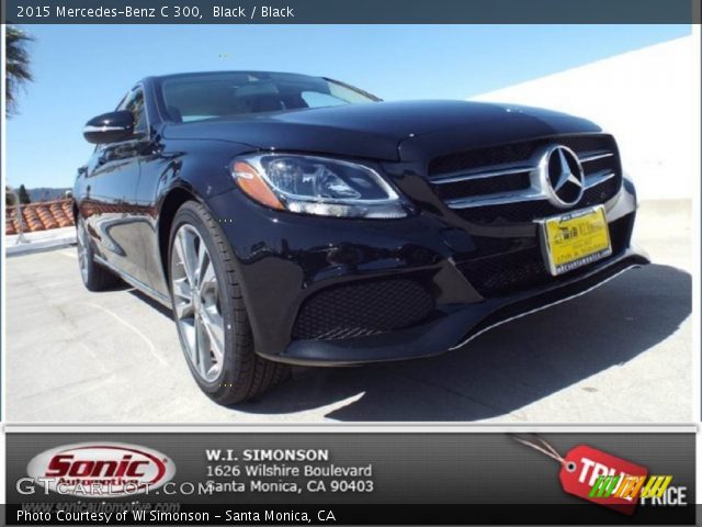 2015 Mercedes-Benz C 300 in Black