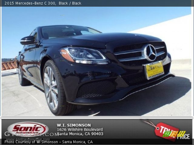 2015 Mercedes-Benz C 300 in Black