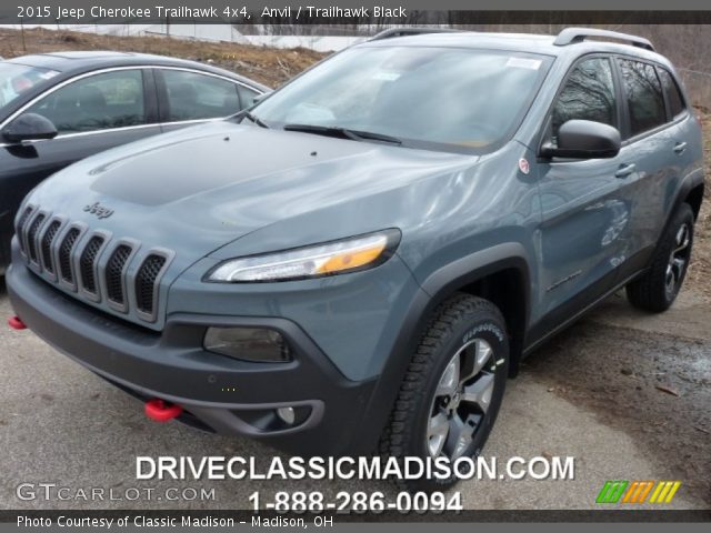 2015 Jeep Cherokee Trailhawk 4x4 in Anvil