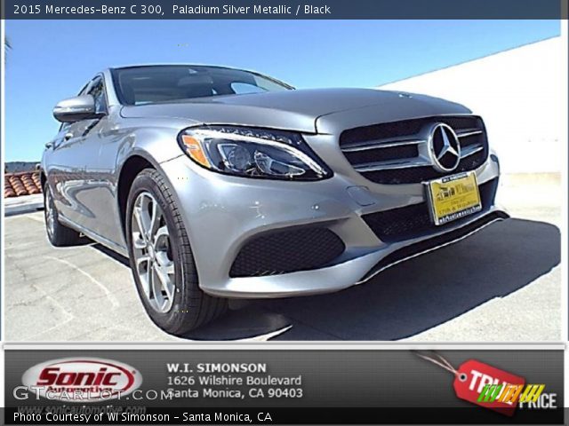 2015 Mercedes-Benz C 300 in Paladium Silver Metallic