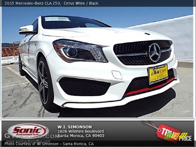 2015 Mercedes-Benz CLA 250 in Cirrus White