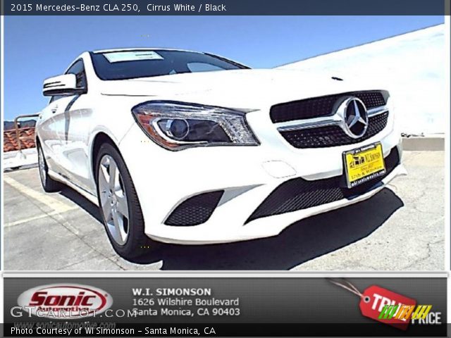2015 Mercedes-Benz CLA 250 in Cirrus White