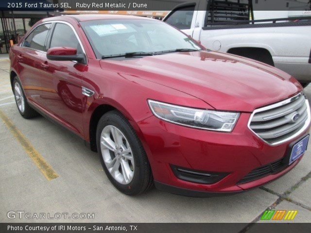 2015 Ford Taurus SEL in Ruby Red Metallic