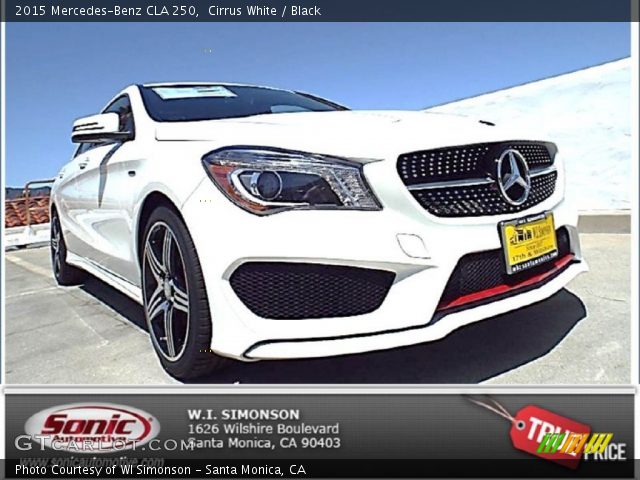2015 Mercedes-Benz CLA 250 in Cirrus White