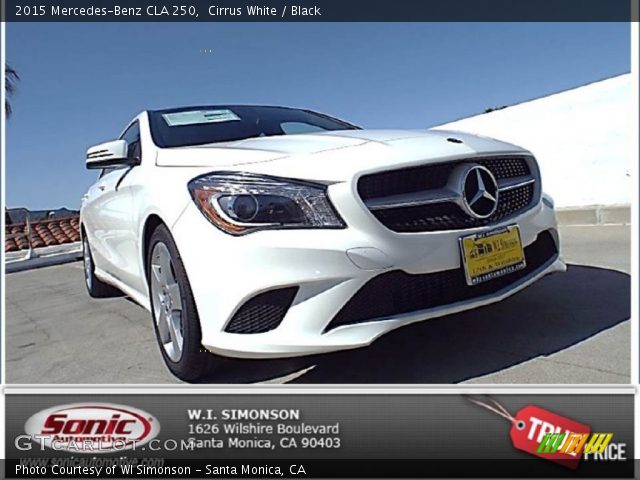 2015 Mercedes-Benz CLA 250 in Cirrus White