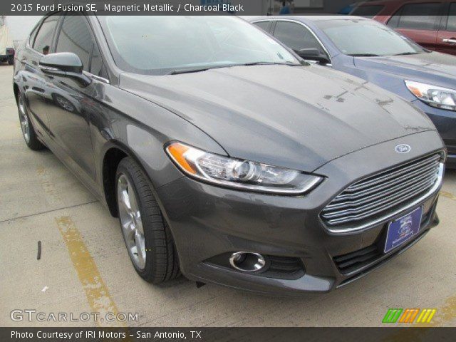 2015 Ford Fusion SE in Magnetic Metallic