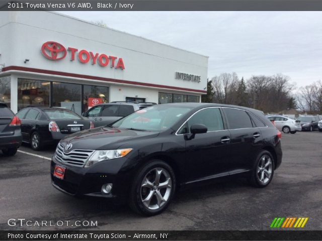 2011 Toyota Venza V6 AWD in Black