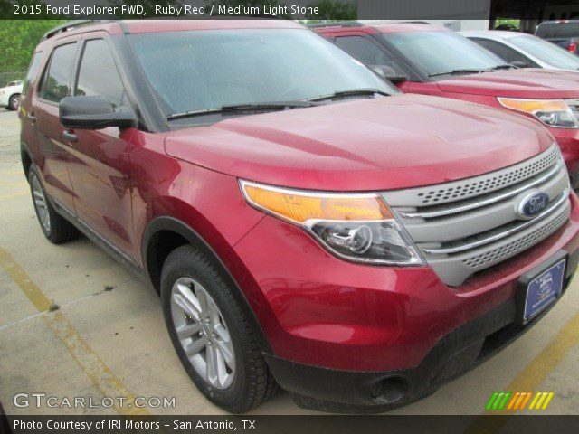 2015 Ford Explorer FWD in Ruby Red