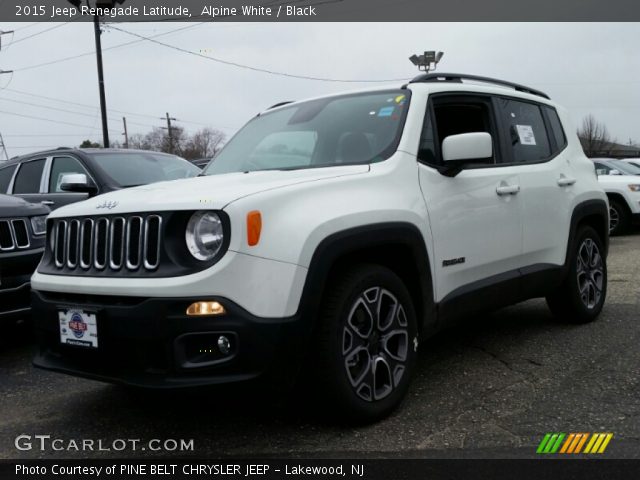 2015 Jeep Renegade Latitude in Alpine White