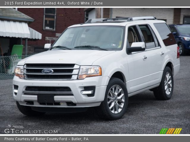 2015 Ford Expedition Limited 4x4 in Oxford White