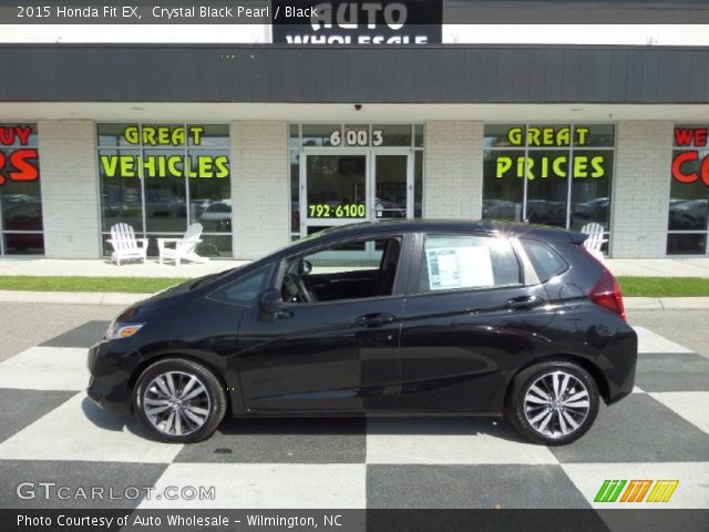 2015 Honda Fit EX in Crystal Black Pearl