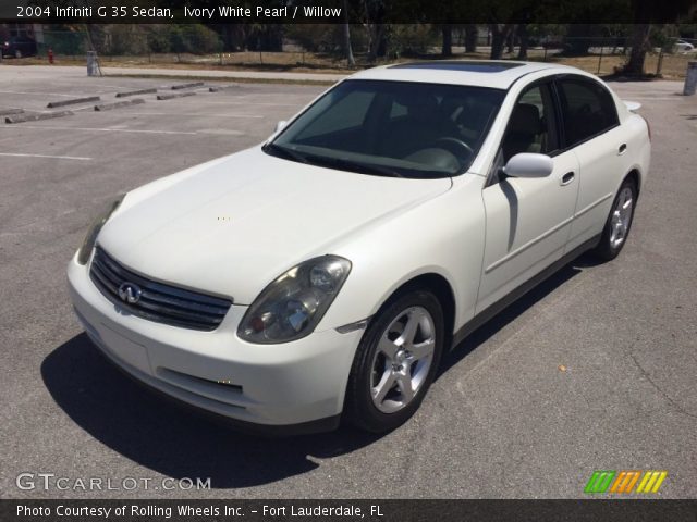 2004 Infiniti G 35 Sedan in Ivory White Pearl