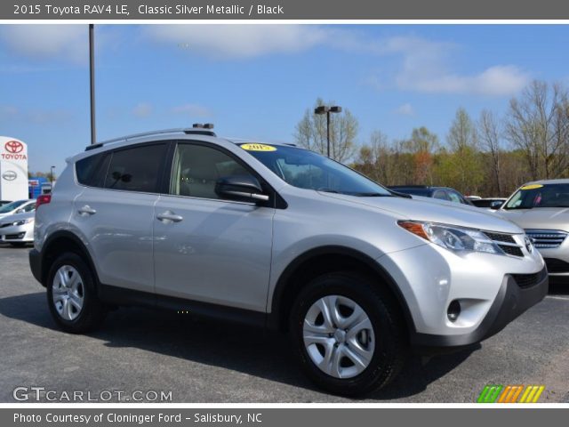 2015 Toyota RAV4 LE in Classic Silver Metallic