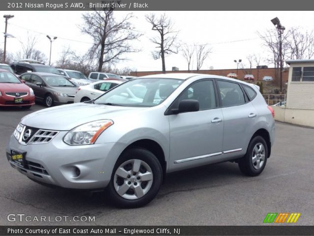2012 Nissan Rogue S AWD in Brilliant Silver