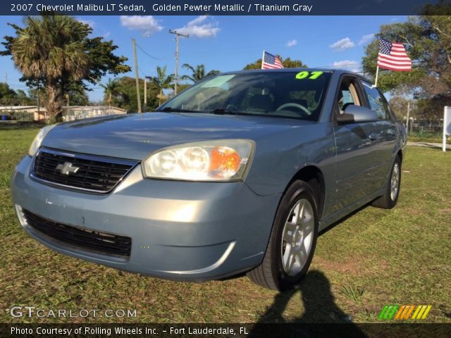 2007 Chevrolet Malibu LT Sedan in Golden Pewter Metallic
