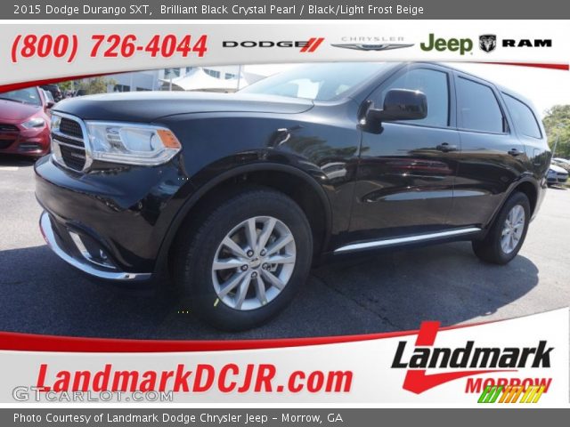 2015 Dodge Durango SXT in Brilliant Black Crystal Pearl