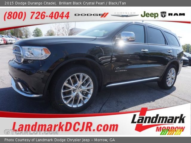 2015 Dodge Durango Citadel in Brilliant Black Crystal Pearl