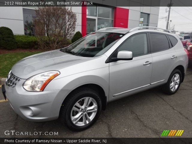2012 Nissan Rogue SV AWD in Brilliant Silver