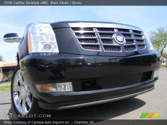 2008 Cadillac Escalade AWD in Black Raven