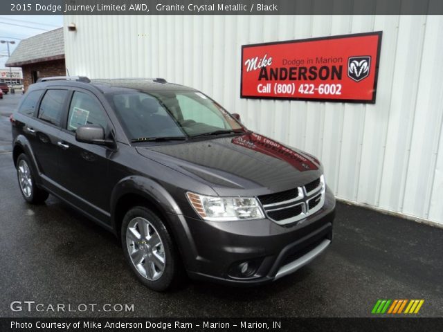 2015 Dodge Journey Limited AWD in Granite Crystal Metallic