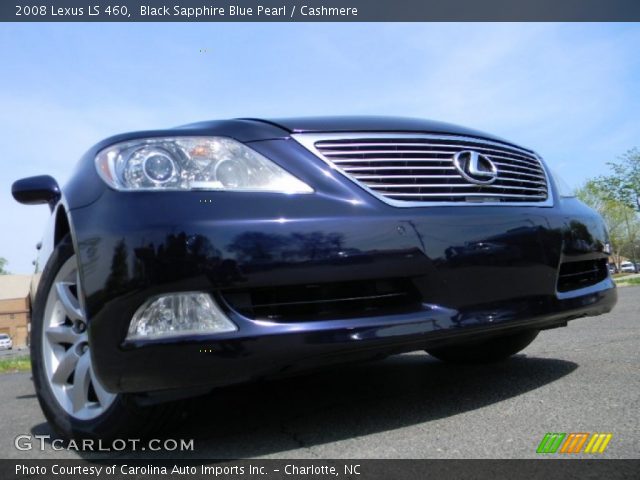 2008 Lexus LS 460 in Black Sapphire Blue Pearl