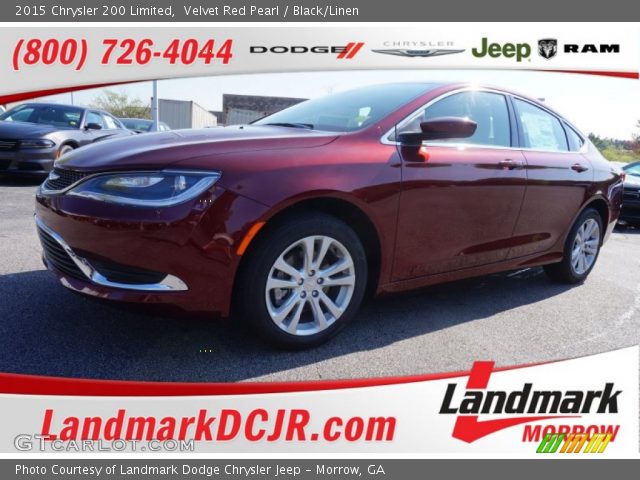 2015 Chrysler 200 Limited in Velvet Red Pearl