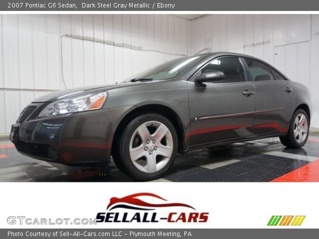 2007 Pontiac G6 Sedan in Dark Steel Gray Metallic