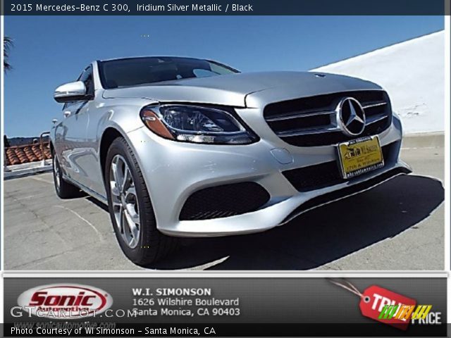 2015 Mercedes-Benz C 300 in Iridium Silver Metallic