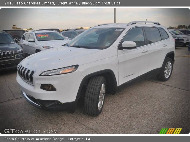 2015 Jeep Cherokee Limited in Bright White