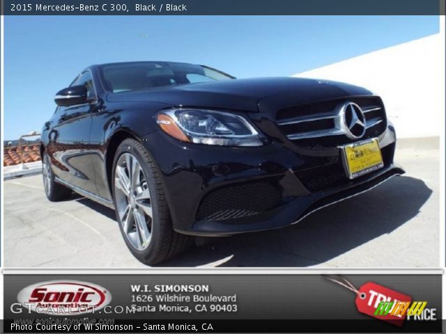 2015 Mercedes-Benz C 300 in Black