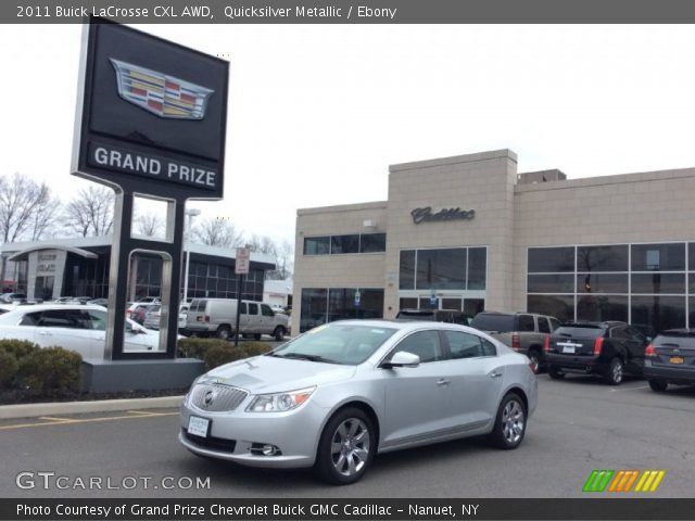 2011 Buick LaCrosse CXL AWD in Quicksilver Metallic