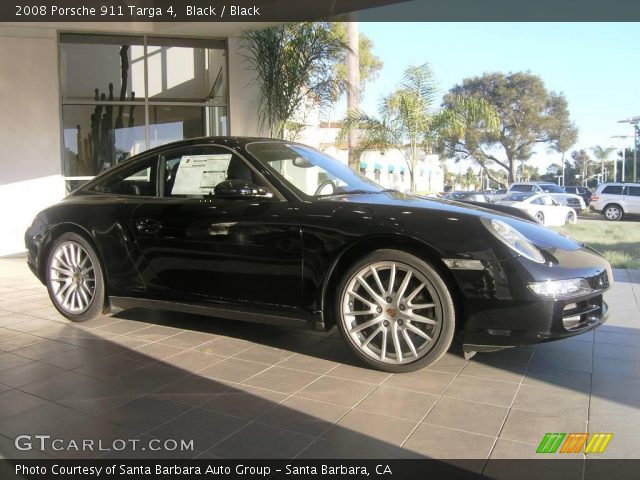 2008 Porsche 911 Targa 4 in Black