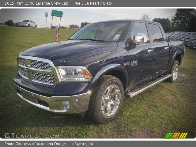 2015 Ram 1500 Laramie Crew Cab in True Blue Pearl