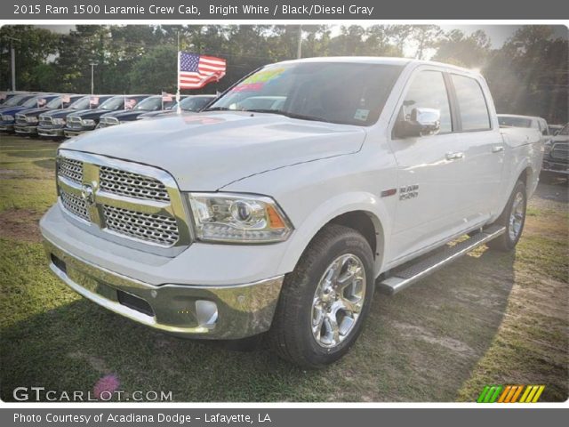 2015 Ram 1500 Laramie Crew Cab in Bright White