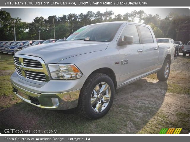2015 Ram 1500 Big Horn Crew Cab 4x4 in Bright Silver Metallic