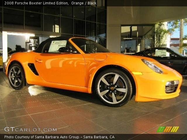 2008 Porsche Boxster Limited Edition in Orange