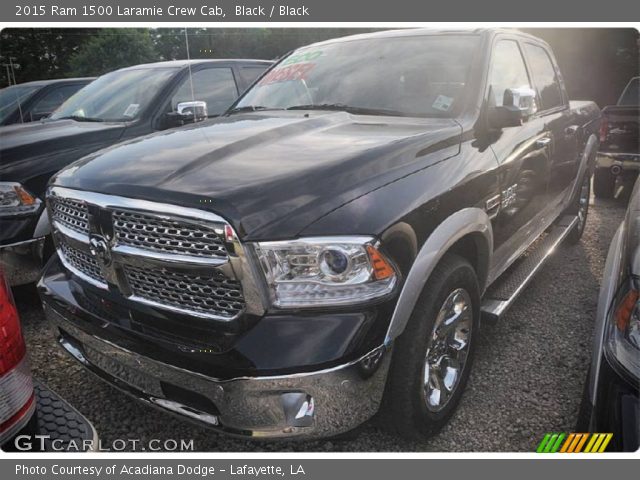 2015 Ram 1500 Laramie Crew Cab in Black