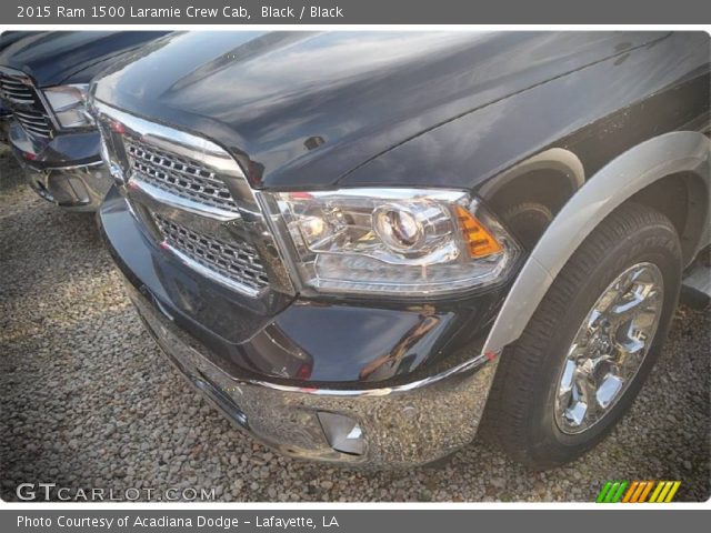 2015 Ram 1500 Laramie Crew Cab in Black