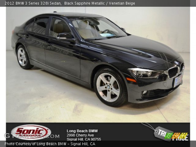 2012 BMW 3 Series 328i Sedan in Black Sapphire Metallic