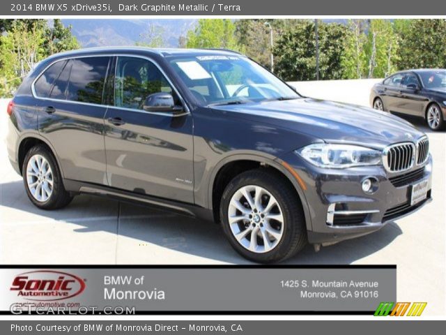 2014 BMW X5 xDrive35i in Dark Graphite Metallic
